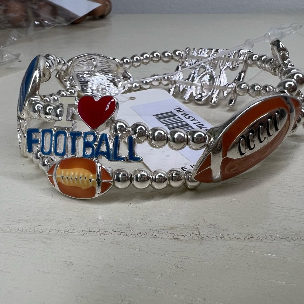 Brand New - Fashion Leader Football Mom Bracelet